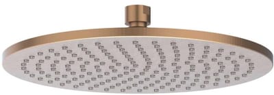 IVY Hoofddouche Medium 25 cm - Geborsteld Mat Koper