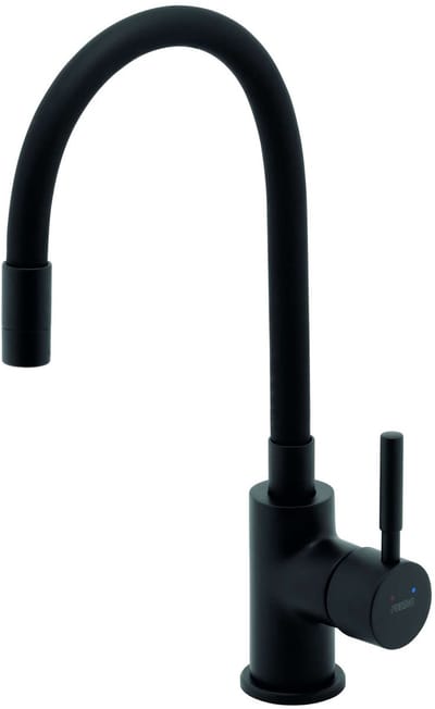 Novaservis Ferro - Keukenkraan met flexibele uitloop, mat zwart 70710,5