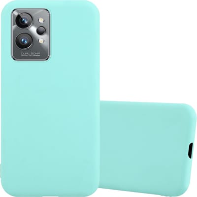 Cadorabo Hoesje geschikt voor Realme GT 2 PRO in CANDY BLAUW - Beschermhoes gemaakt van flexibel TPU silicone Case Cover