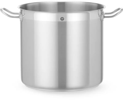HENDI Hoge kookpan zonder deksel - rvs - 15,9 l - diameter 28 cm, hoogte 26,6 cm - inductie