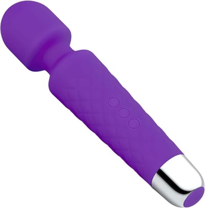 DVDSS® Vibrators voor vrouwen - Massage staaf - Draadloos - 19,8 x 4,1 x 4,1 cm - paars