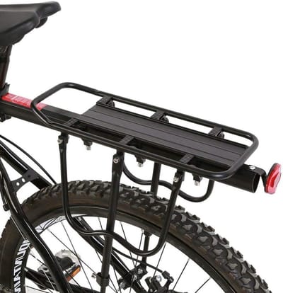 Fietsendrager van aluminium voor mountainbikes, achterzitje, bagageplank en accessoires voor fietsen