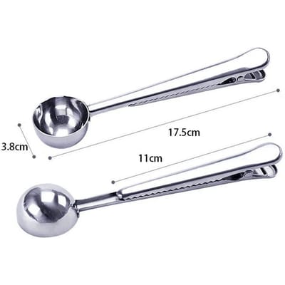 Cuillère à mesurer à café, tasses à mesurer empilables, ensemble de cuillères à mesurer de cuisine, ensemble de tasses à mesurer en acier inoxydable, ensemble de cuillères gray