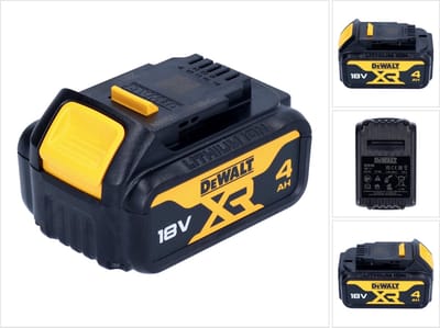 DeWalt DCB 182 accupack 18 V 4,0 Ah / 4000 mAh XR Li-Ion accu - met laadindicator