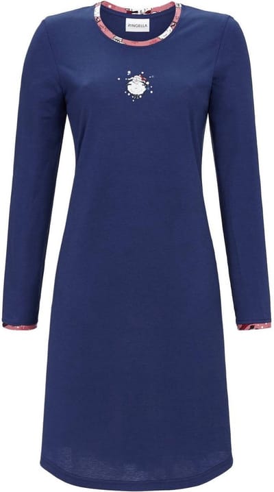 Katoenen nachthemd blauw schaapje - Blauw - Maat - 44