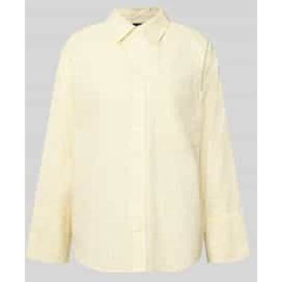 Relaxed Fit overhemdblouse met borstzak model 'Poplin'