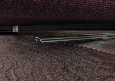 Super plat mondstuk - Spleetmondstuk verlenging - Stofzuigen onder meubels - Slechts 19 cm hoog - 80 cm lang - Zwart