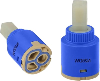 25mm Keramische Kraancartridge voor Enkele Hendel Mixer Kranen - Vervanging Binnencartridge - Certificering - Badkamer en Keuken Mixer - Duurzaam ontwerp