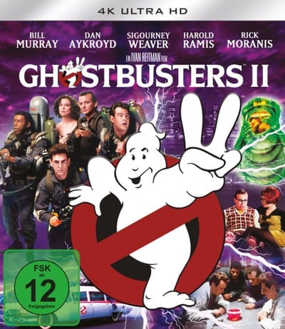 PLAION Ghostbusters II Blu-ray 4K Ultra HD Duits, Engels, Frans, Italiaans, Japans, Pools, Portugees