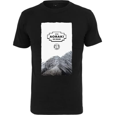 Mister Tee - AORAKi Heren T-shirt - M - Zwart