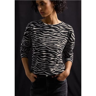 Zacht jacquard shirt