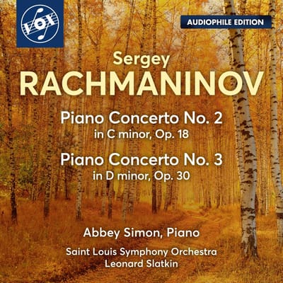Abbey Simon, Saint Louis Symphony Orchestra, Leonard Slatkin - Rachmaninov: Piano Concerto No. 2 In C Minor, Op. 18| Piano Concerto No.3 (CD) (Remastered)