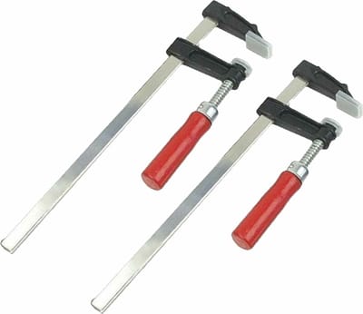 Bruder Mannesmann Snelspan lijmklem - 2x - verzinkt staal - bereik 150 mm - lijmtang