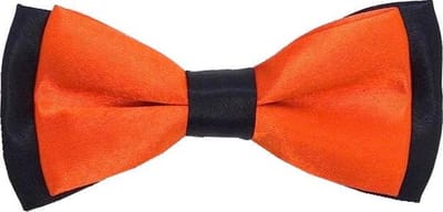 Fako Fashion - Kinder Vlinderstrik - Vlinderdas - Kinderstrik - Strik - Duo Tone - 10cm - Oranje