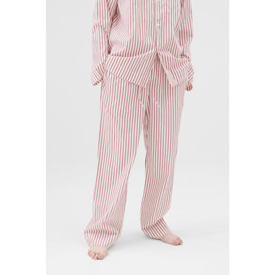 Tekla Unisex Poplin, Pyjamas Pants Polka Stripes Größe: XXS | Nachtwäsche Outlet | Unisex