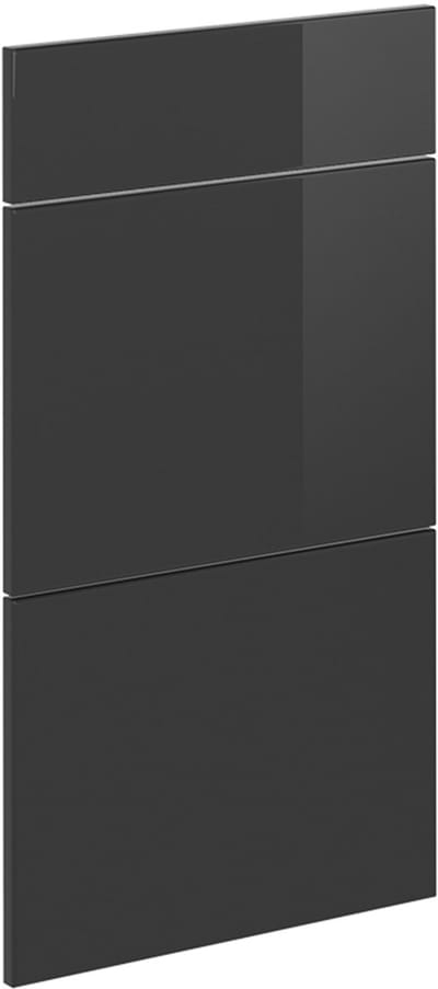 Vicco R-Line Keukenfront – 39.6 x 70.4 cm meubelfront voor de onderkast met lades Antraciet Hoogglans