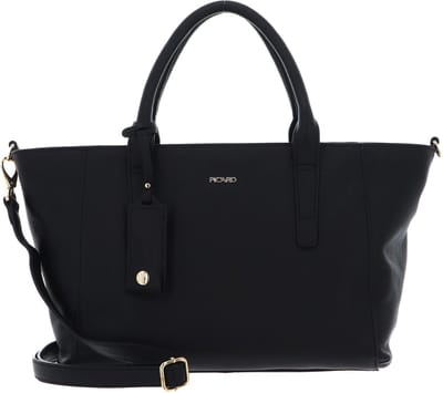 PICARD Handtas Schoudertas Stash City Shopper Black Zwart