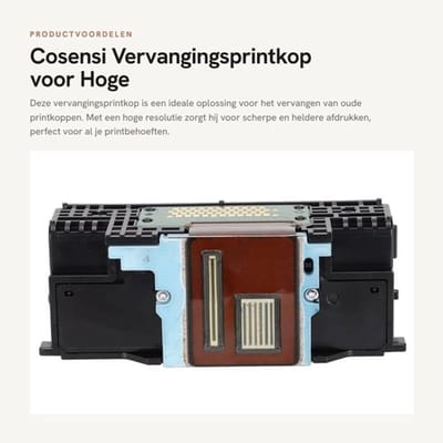 Printkop Hoge Resolutie - Vervanging voor IX6840/IX6850/MX720/MX920 - Compact en Lichtgewicht - Strenge Kwaliteitscontrole - Geschikt voor Kleurenafdrukken - Printkoppen