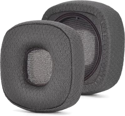 Vervangende Oorkussens voor Marshall Major III/IV/V ANC Hoofdtelefoons - Hoogwaardige Schuimrubber met Mesh Stof, Bruin, Comfortabel en Duurzaam