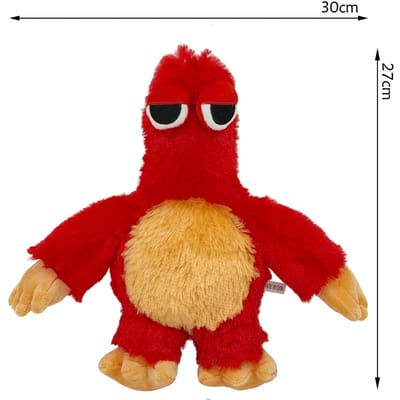 Prototype Giblet Chum Chompkins Horror Game 5 Pluche Schattige Anime Randapparatuur Speelgoed Verjaardag Kerstcadeau 1pcs red