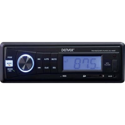 Denver Autoradio met Bluetooth - USB - AUX - FM Auto Radio - Handsfree - Enkel DIN Auto Radio - CAU444