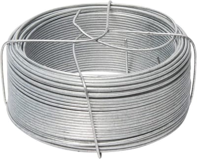 Gegalvaniseerde ijzerdraad 1,1 mm - 50 meter spoel met houder