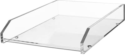 Acryl Brievenbakje voor Desk Accessoires