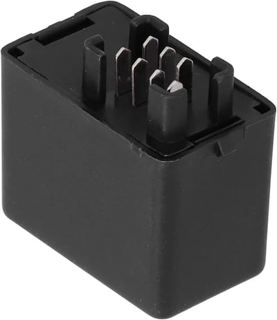 Motor Knipperrelais - LED Relais Richtingaanwijzer - Veilige Verkeerssignalen - Geen Klik Geluid - 12 x 7 x 3 cm