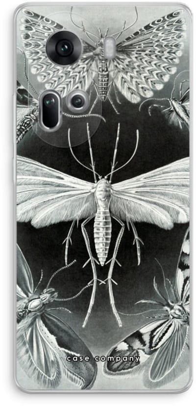 Case Company® - Hoesje geschikt voor Oppo Reno 11 hoesje - Haeckel Tineida - Soft Cover Telefoonhoesje - Bescherming aan alle Kanten en Schermrand