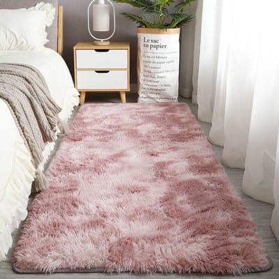 Extra groot Scandinavisch harig tapijt Haltapijten op de vloer Kinderkamer Kinderkamer Antisliptapijten Slaapkamer Home Decor Wasbare matten 80x200cm 31x78inch