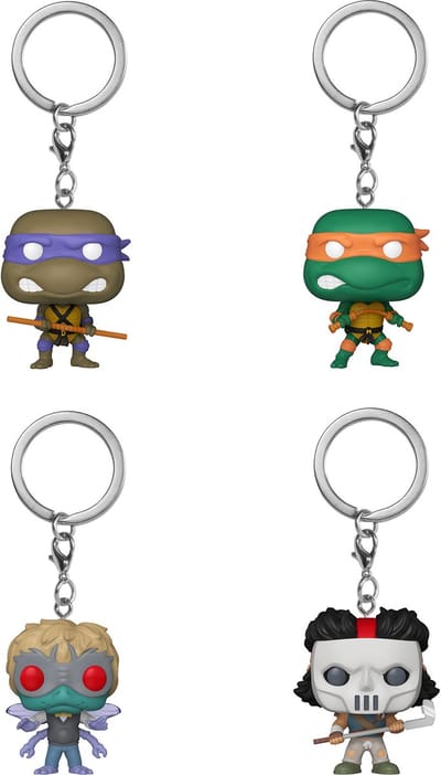 POP KEYCHAIN: TMNT- 12PC PDQ (BLIND)