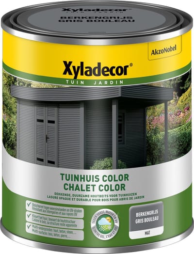 Xyladecor - Tuinhuis Color - Berkengrijs - 1 L