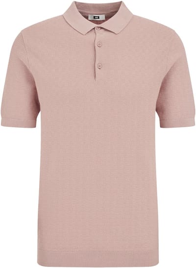 WE Fashion Heren regular fit polo