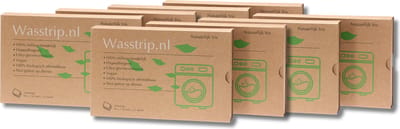 Wasstrips 256 Wasbeurten Natuurlijk Fris Megaverpakking – Wasmiddeldoekjes – Wasvellen – Wasdoekjes – Detergent Sheets – Laundry Strips