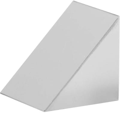 Dailygoods- Prisma Driehoekig K9-glas - Optisch Glas - Lichtspectrum - Fotografie Rekwisiet - 20 x 20 x 20 cm - Gloednieuw - Lichtbreker