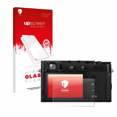 upscreen - Screenprotector voor Fujifilm X100VI - Folie Beschermfolie Beschermglas transparant