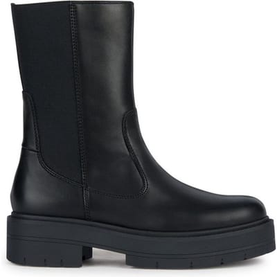 Chelsea boots van leer met plateauzool model ‘SPHERICA’