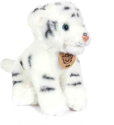 PIA Soft Toys - Tijger (Jose) - wit - 20 cm