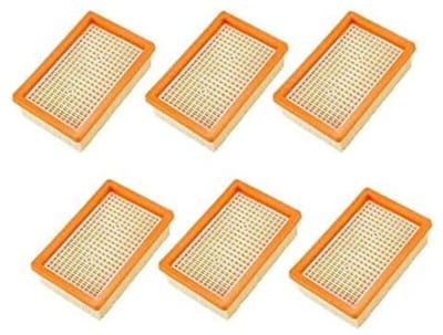 6-filterset Geschikt voor Kärcher MV4 MV5 MV6 WD4 WD5 WD6 stofzuigers, vervangingsonderdelen, leverfilter