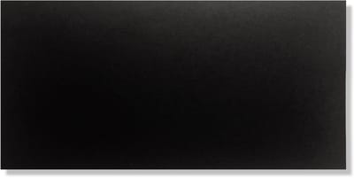 Cards & Crafts 100 x Hobbykarton Zwart - Vierkante Kaarten - Hobbypapier - Cardstock 27x13,5cm - Knutselpapier 250g/m²