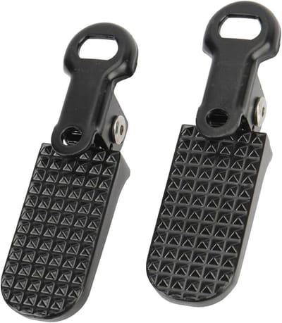 Motorsteunen Pedalen - Voetsteunen Motor - Veilige Grip - Antislip Ontwerp - 112 cm Lengte - Zwart