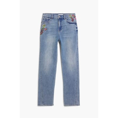 Straight Jeans Desigual FLORA