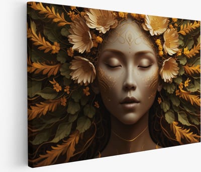 Saammp Muurcirkel Hout - Pauwveren - Natuur - Dieren - Ø 90 - Wandcirkel - Wanddecoratie Cirkel - Muurdecoratie Woonkamer - Slaapkamer decoratie - Rond Schilderij