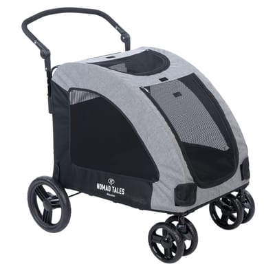 Nomad Tales Spirit kinderwagen, steen 95x82x120cm hond