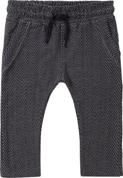 Noppies Boys pants Tigard relaxed fit allover print Jongens Broek - Phantom - Maat 62