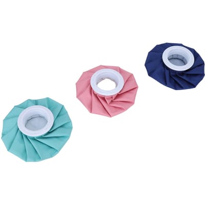 3 stuks IJsverpakking Warm en Koude Therapie Pijnverlichting Langdurige Warm Koude IJsverpakking voor Blessures 6 Inch blue