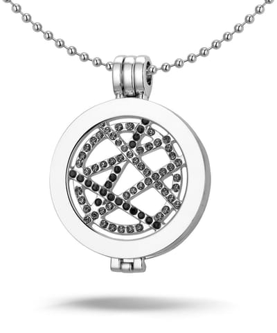 Montebello Ketting Alene - 316L Staal - ∅35mm – Coin - 3-delig - 80cm