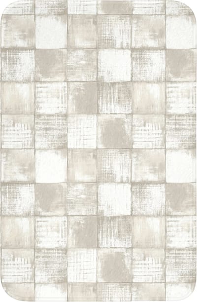 WC mat 40x60 cm - Antislip - Tegel - Patroon - Verweerd - Toiletmat - Vloermat - Douchemat - Toilet tapijt - Toiletmatten