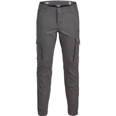 JACK&JONES JUNIOR JPSTPAUL JJFLAKE 542 ASPHALT NOOS JNR Jongens Broek - Maat 140