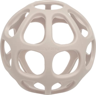Baby's Only Siliconen baby speelbal - Speelgoedbal - Warm Linen - Baby cadeau